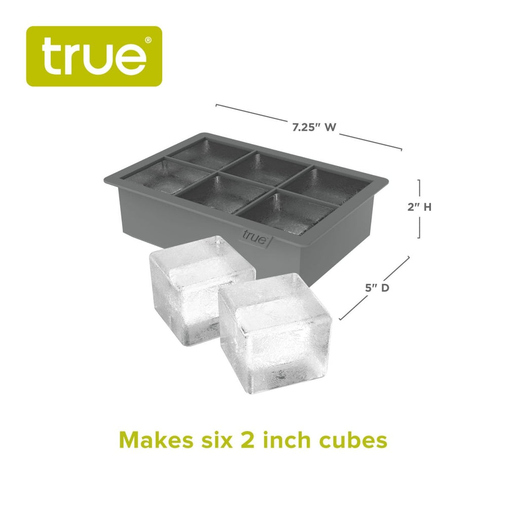
                      
                        True Colossal 2" Silicone Ice Cube Tray in Gray - lily & onyx
                      
                    