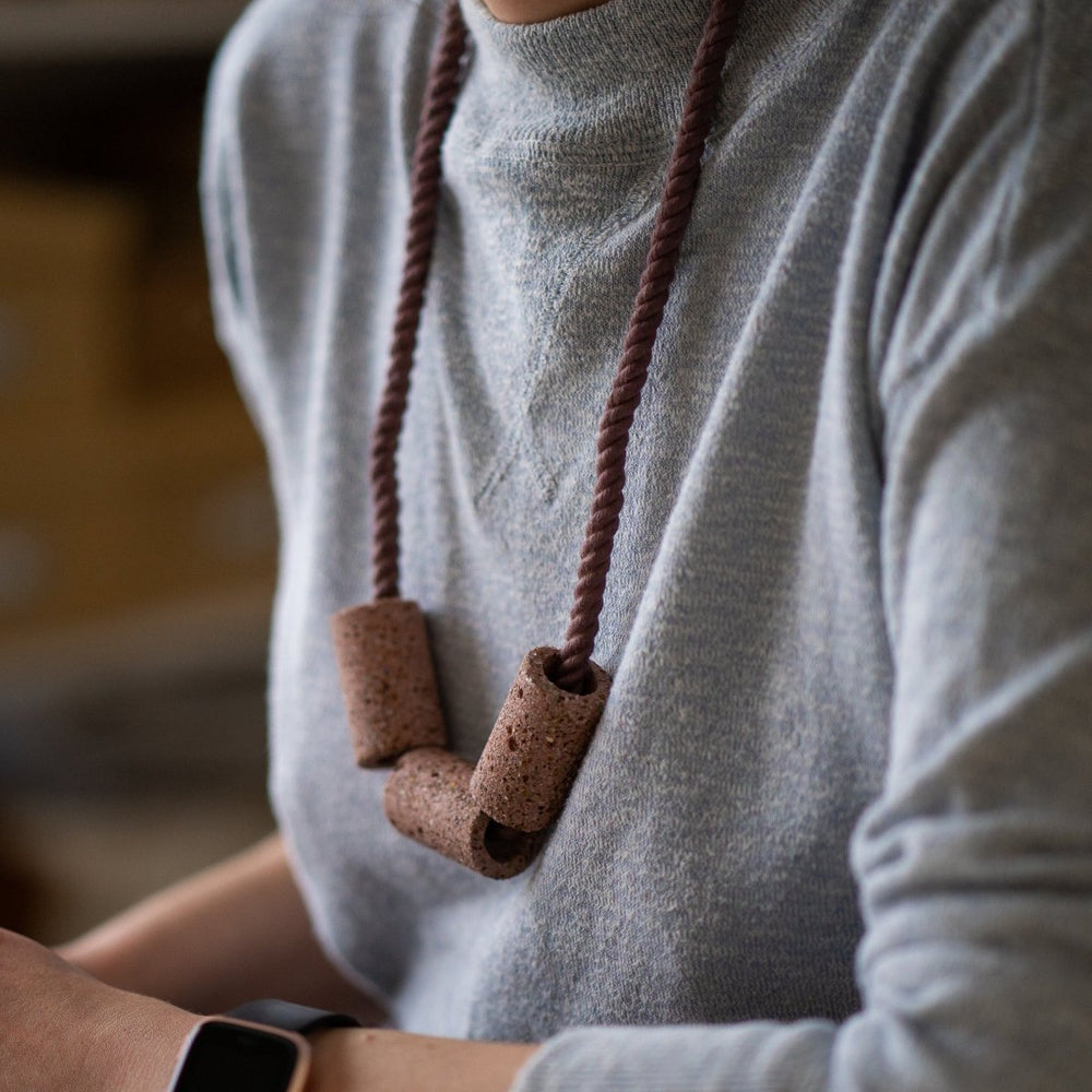 
                      
                        Pretti.Cool Concrete Terrazzo + Cotton Necklaces - lily & onyx
                      
                    