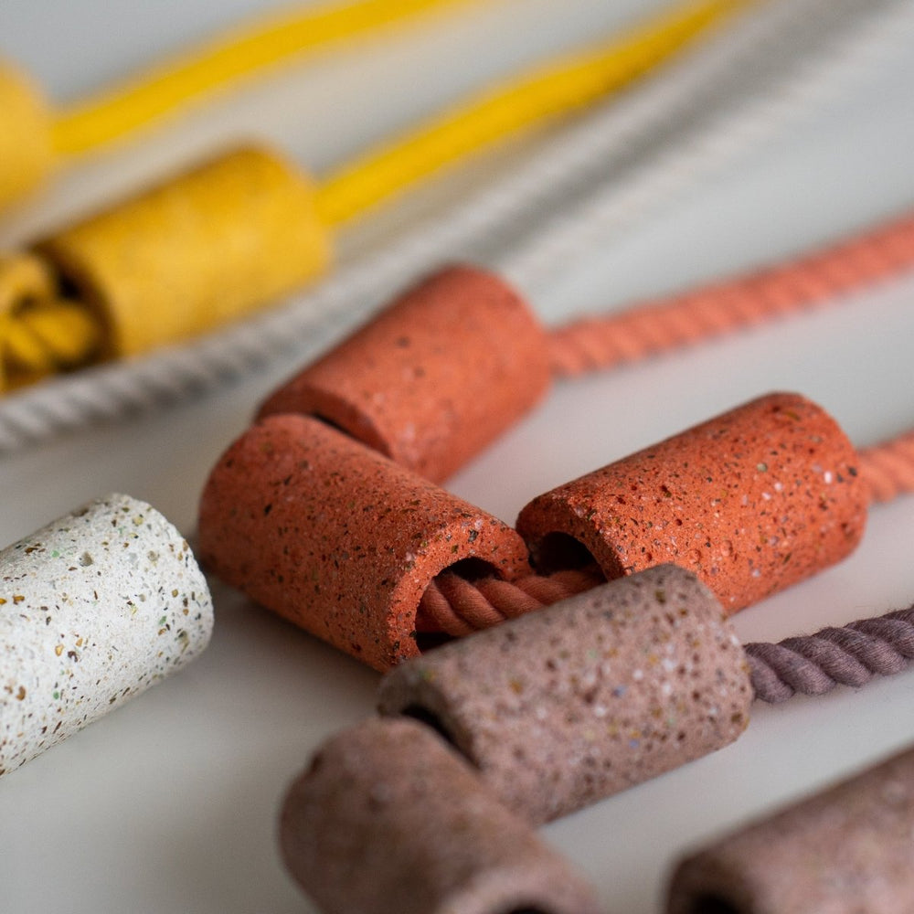 
                      
                        Pretti.Cool Concrete Terrazzo + Cotton Necklaces - lily & onyx
                      
                    