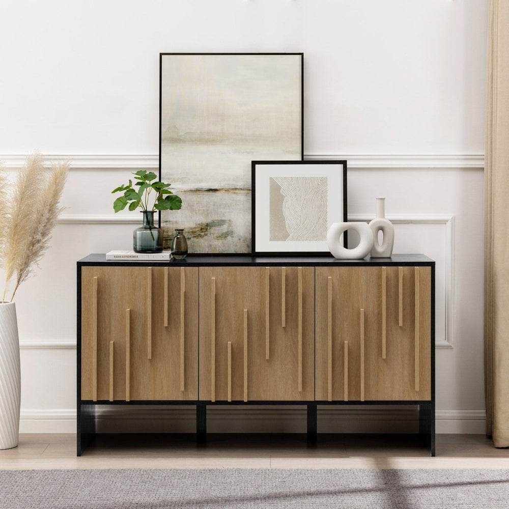 
                      
                        Walker Edison Contemporary Wood Detailed - Door Sideboard - lily & onyx
                      
                    