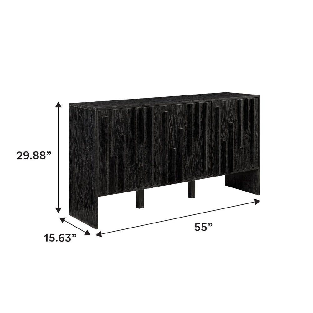 
                      
                        Walker Edison Contemporary Wood Detailed - Door Sideboard - lily & onyx
                      
                    