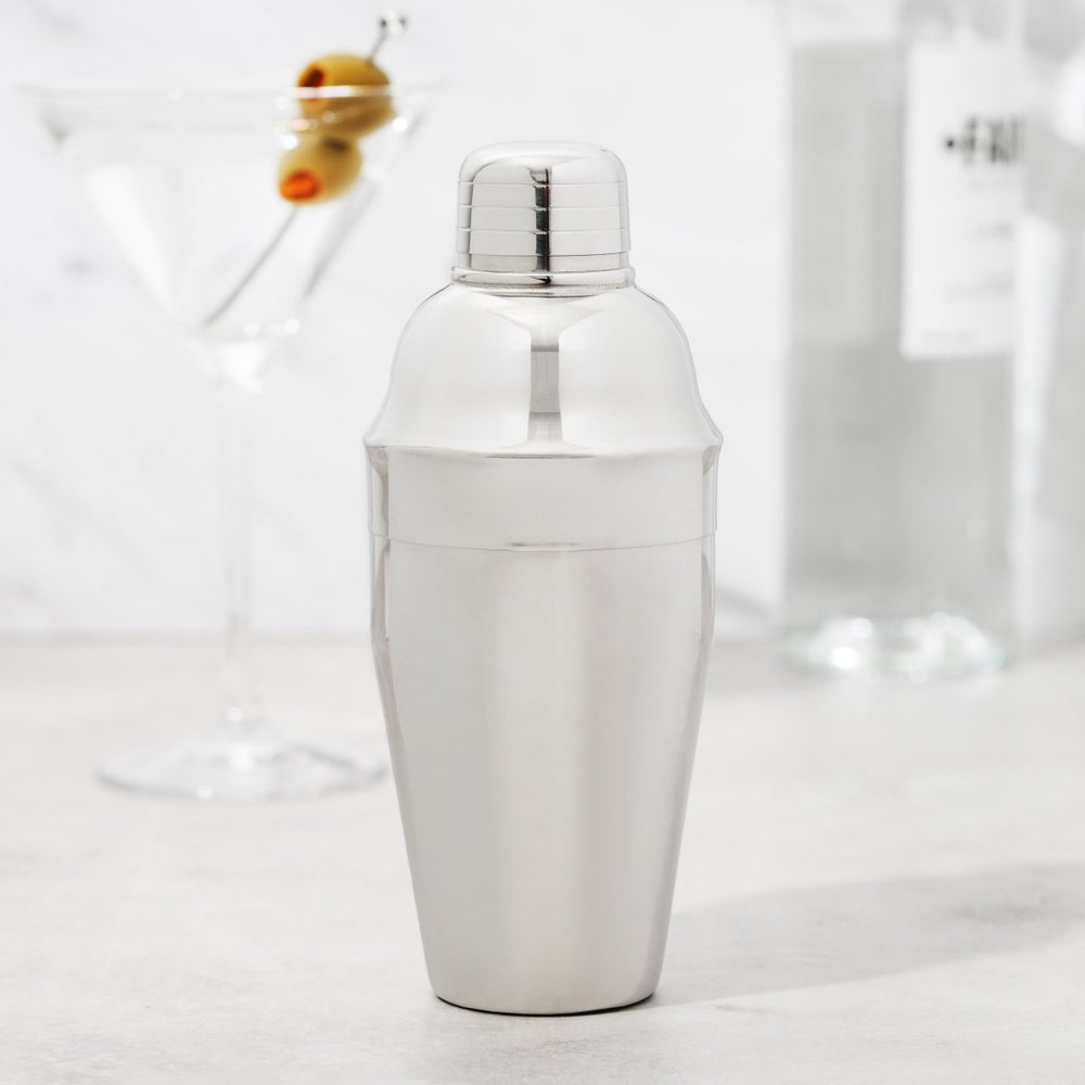 True Contour 12 oz Stainless Steel Cocktail Shaker - lily & onyx