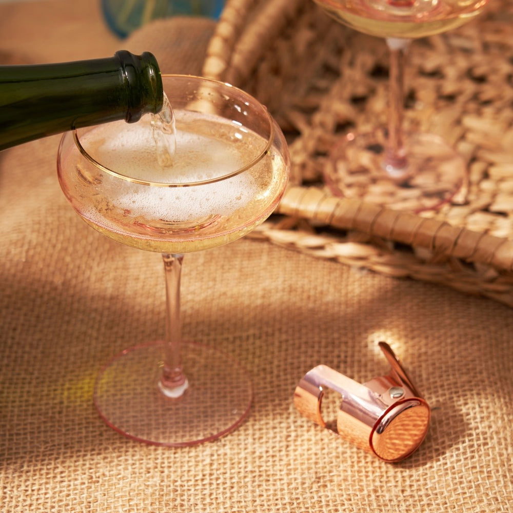 
                      
                        Twine Living Copper Champagne Stopper - lily & onyx
                      
                    
