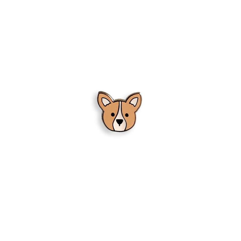 A Jar of Pickles Corgi Dog Pin - lily & onyx