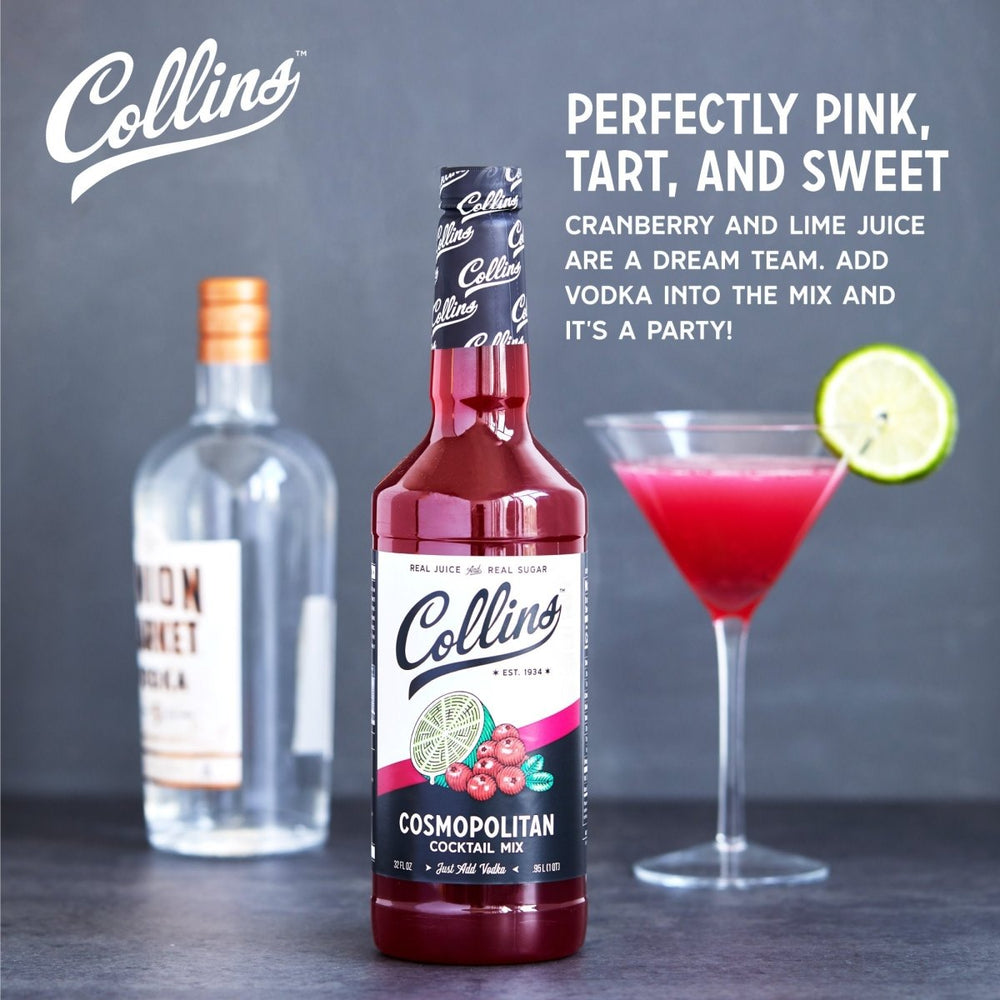 
                      
                        Collins Cosmopolitan Cocktail Mix, 32 oz - lily & onyx
                      
                    