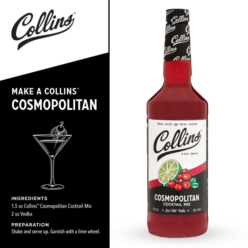 
                      
                        Collins Cosmopolitan Cocktail Mix, 32 oz - lily & onyx
                      
                    