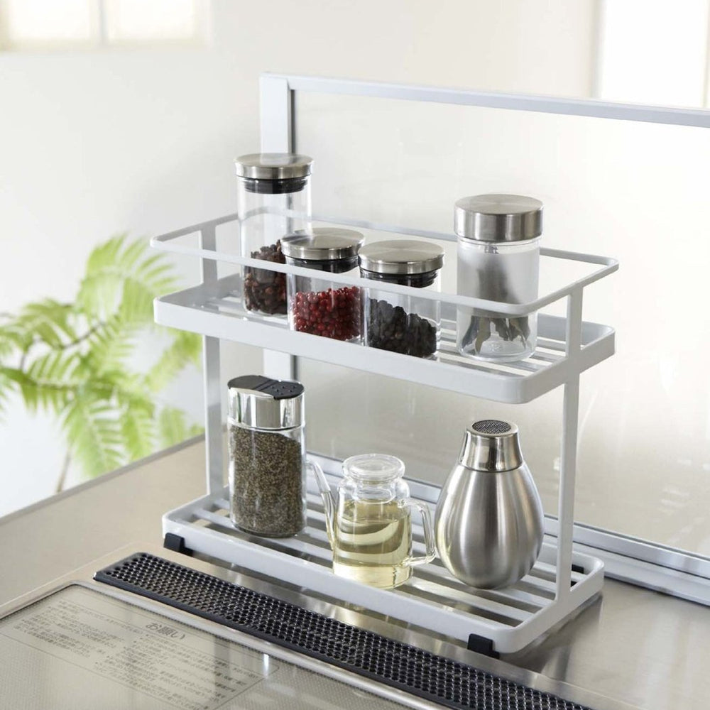 Yamazaki Home Countertop Organizer Rack - Steel - lily & onyx