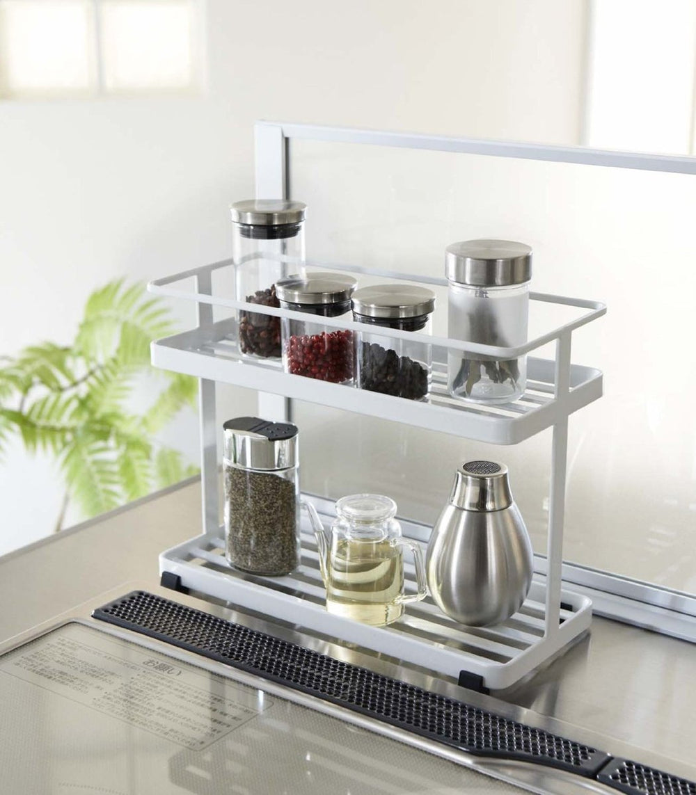 Yamazaki Home Countertop Organizer Rack - Steel - lily & onyx