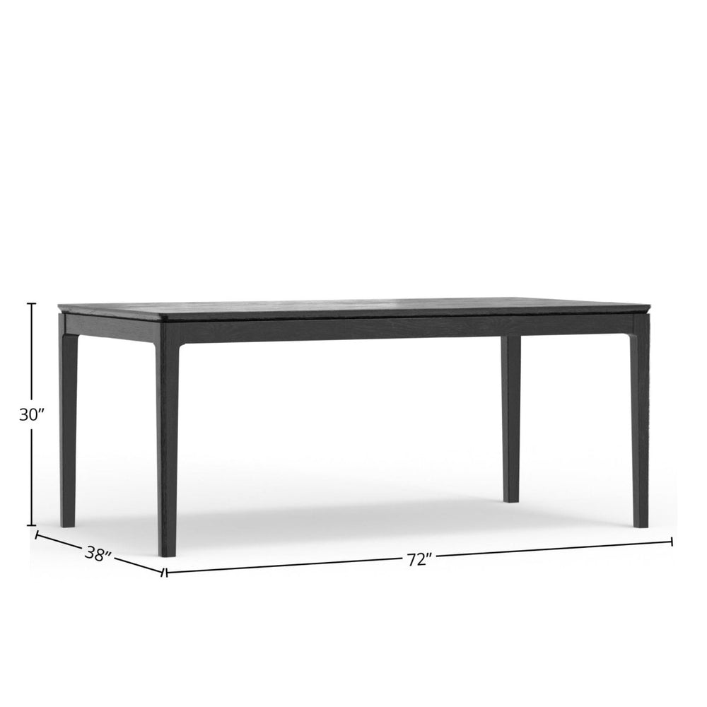 
                      
                        Alpine Furniture Cove Rectangular Dining Table, Vintage Black - lily & onyx
                      
                    
