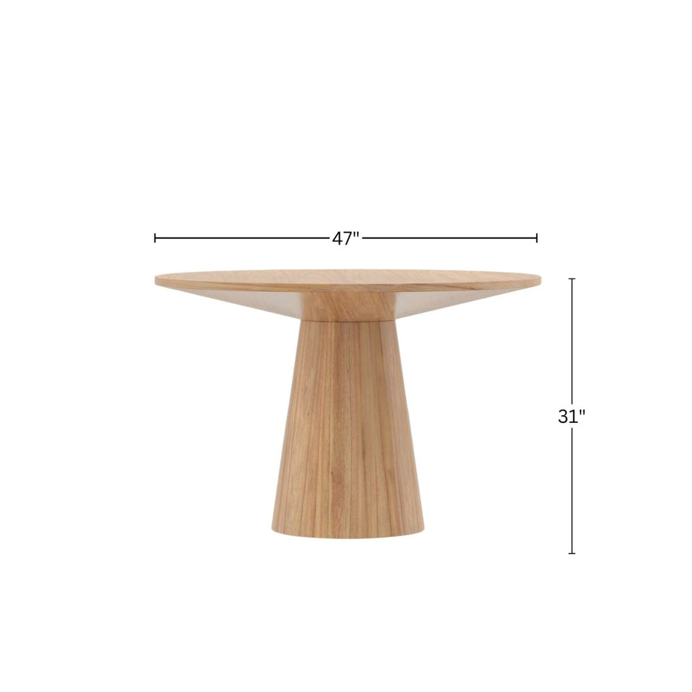 
                      
                        Alpine Furniture Cove Round Dining Table, Vintage Black - lily & onyx
                      
                    