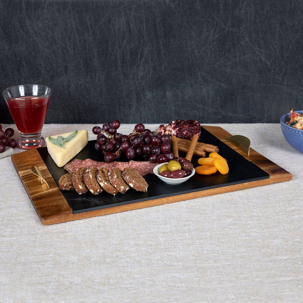 
                      
                        Picnic Time Family of Brands Covina Acacia and Slate Serving Tray - lily & onyx
                      
                    