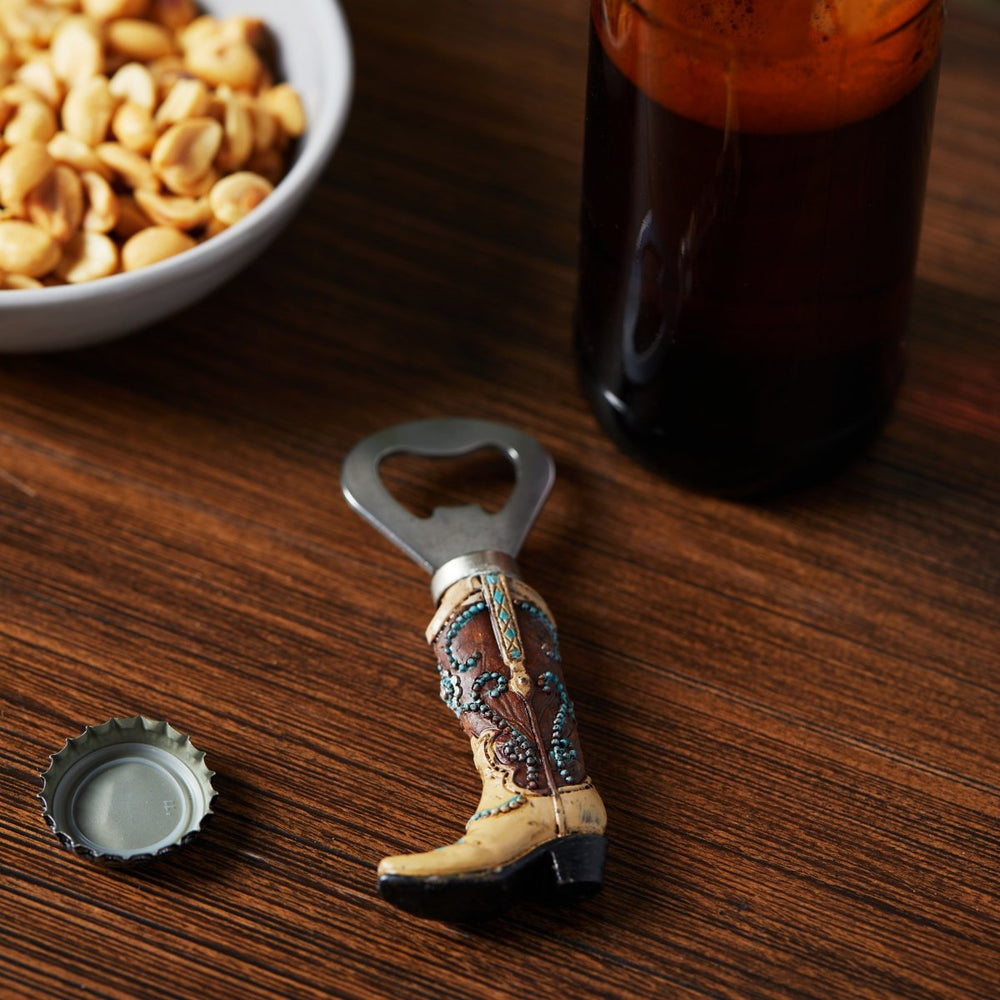 Foster & Rye Cowboy Boot Bottle Opener in Assorted Colors - lily & onyx