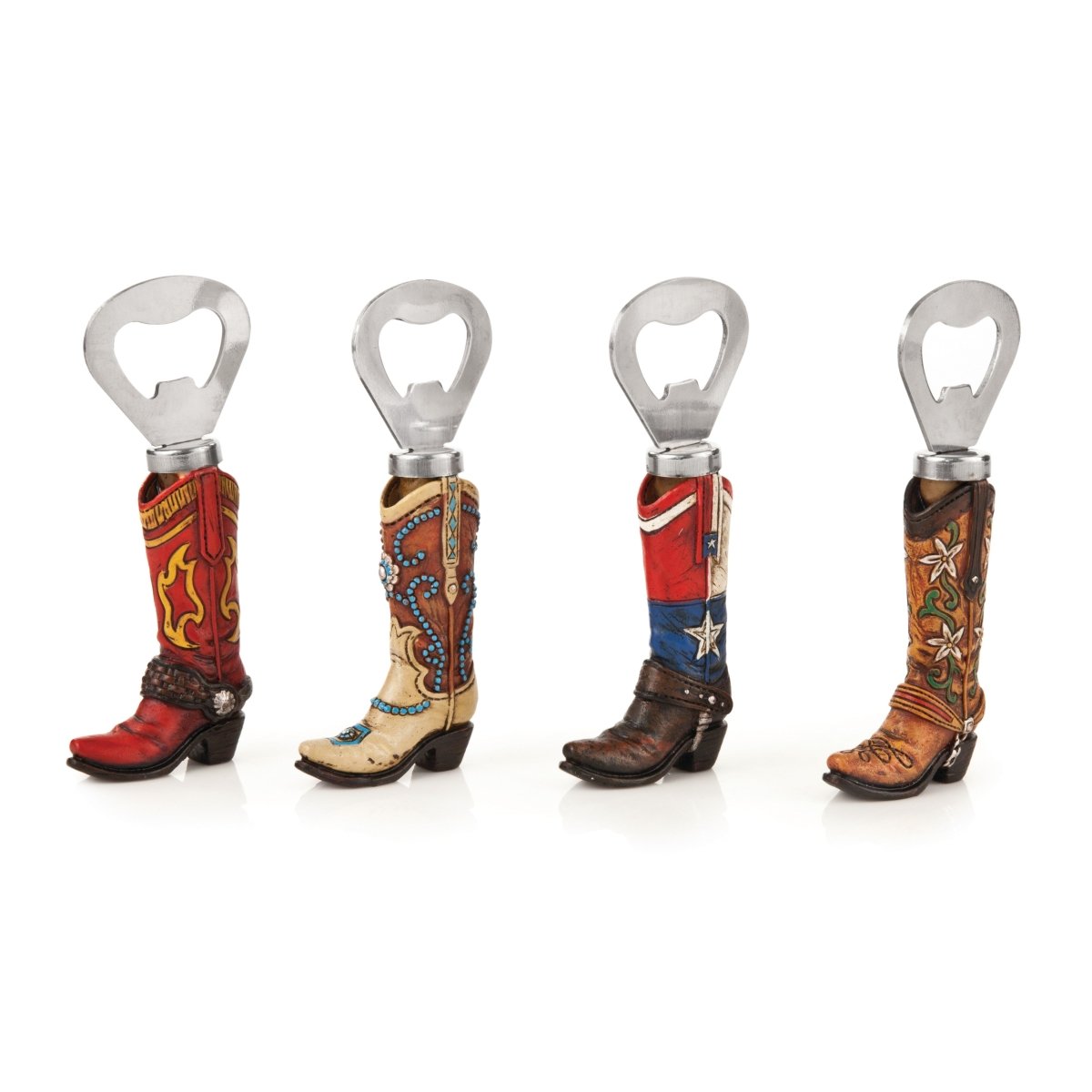 Foster & Rye Cowboy Boot Bottle Opener in Assorted Colors - lily & onyx