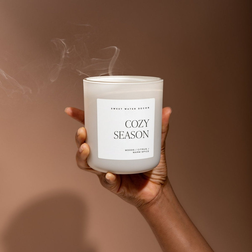 
                      
                        Sweet Water Decor Cozy Season Soy Candle - Tan Matte Jar - 15 oz - lily & onyx
                      
                    