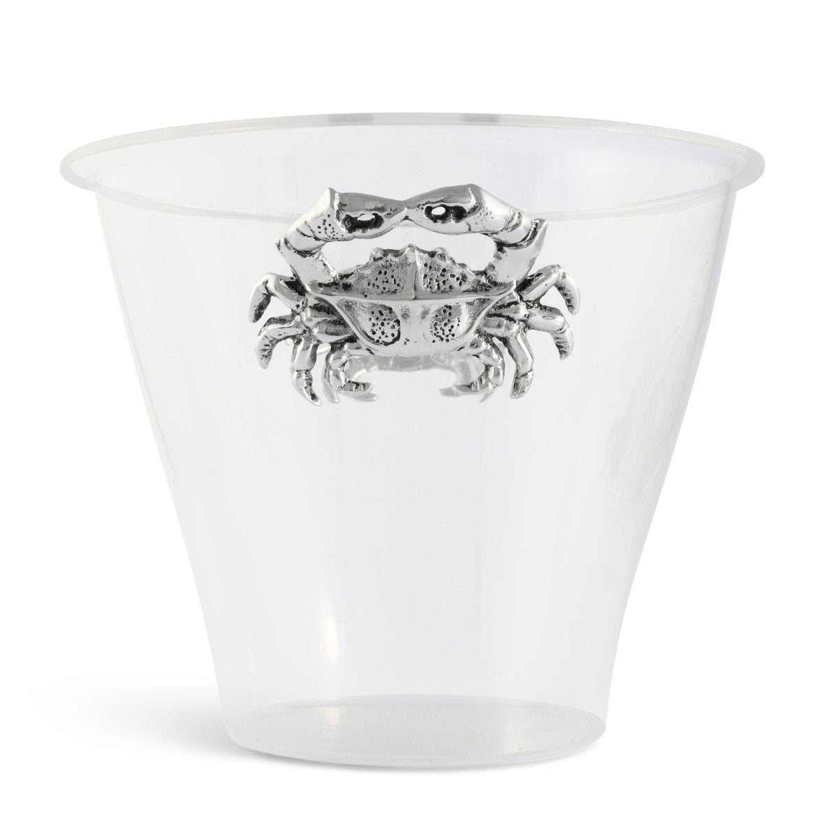 Arthur Court Designs Crab Handle Acrylic Ice Bucket - lily & onyx