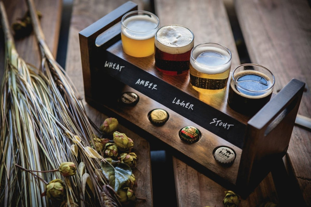 
                      
                        Picnic Time Family of Brands Craft Beer Flight Beverage Sampler - lily & onyx
                      
                    