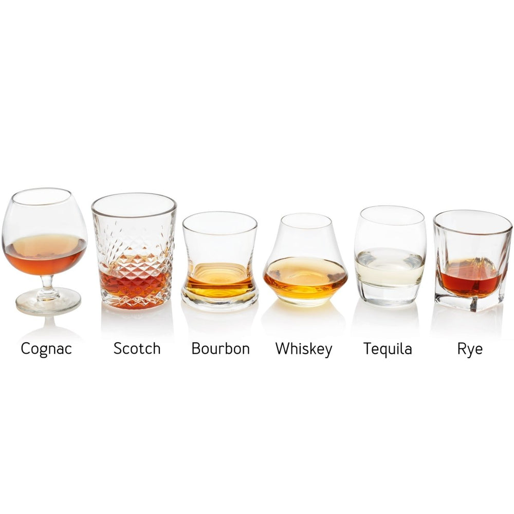 
                      
                        Libbey Craft Spirits Assorted Drinkware Glasses, Set of 6 - lily & onyx
                      
                    