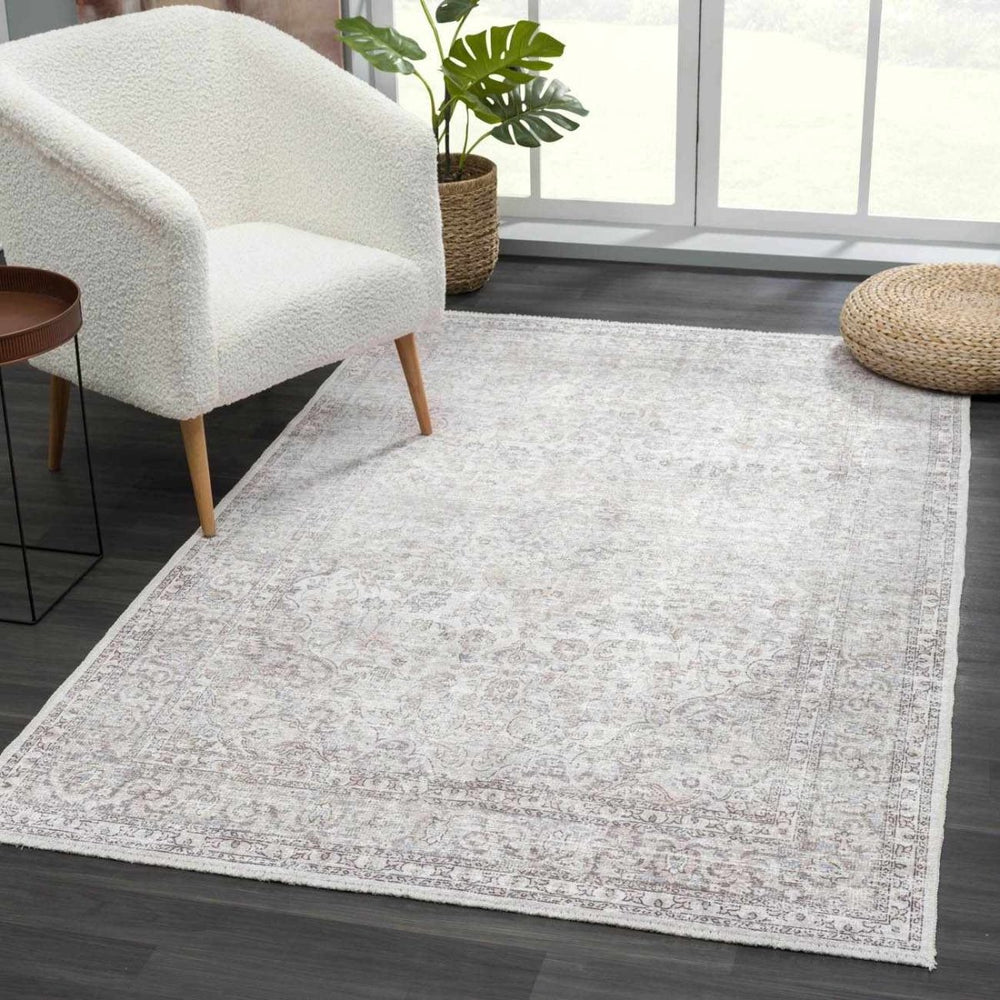 
                      
                        Hauteloom Cream Holi - 2301 Washable Area Rug - lily & onyx
                      
                    