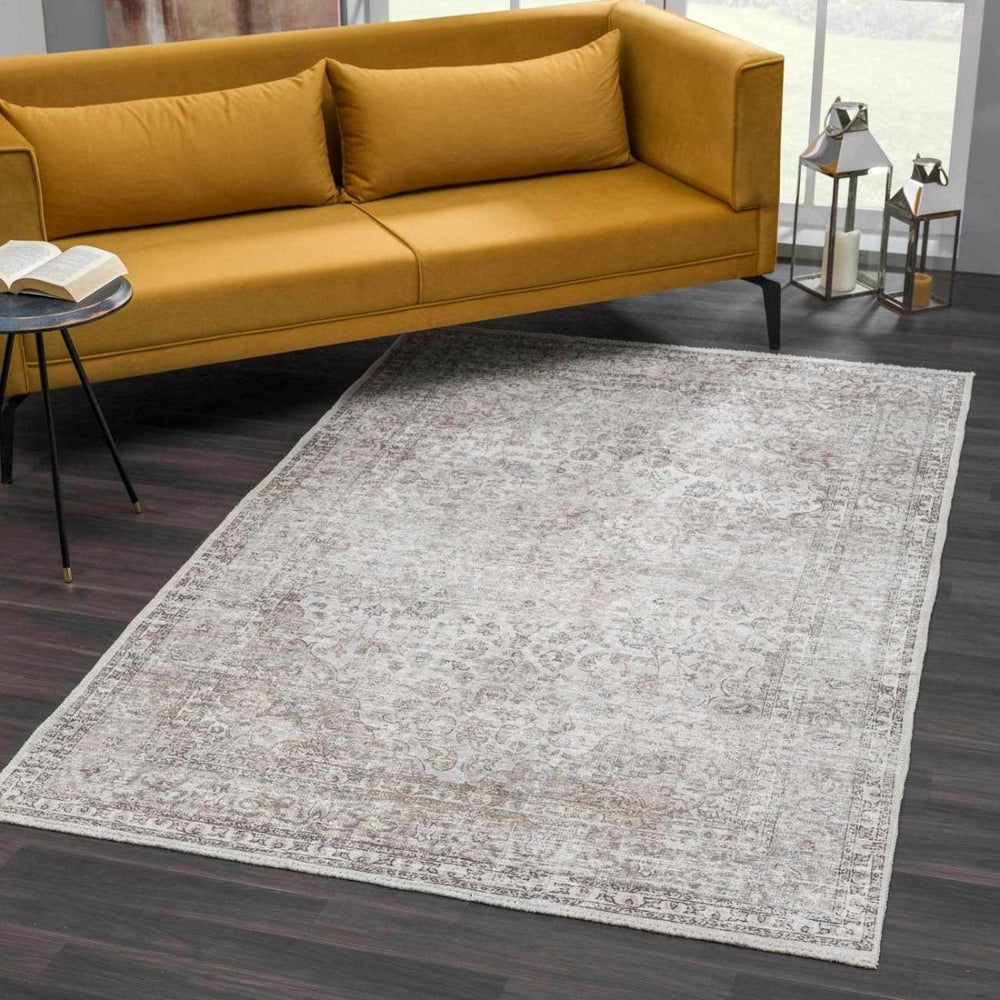 
                      
                        Hauteloom Cream Holi - 2301 Washable Area Rug - lily & onyx
                      
                    
