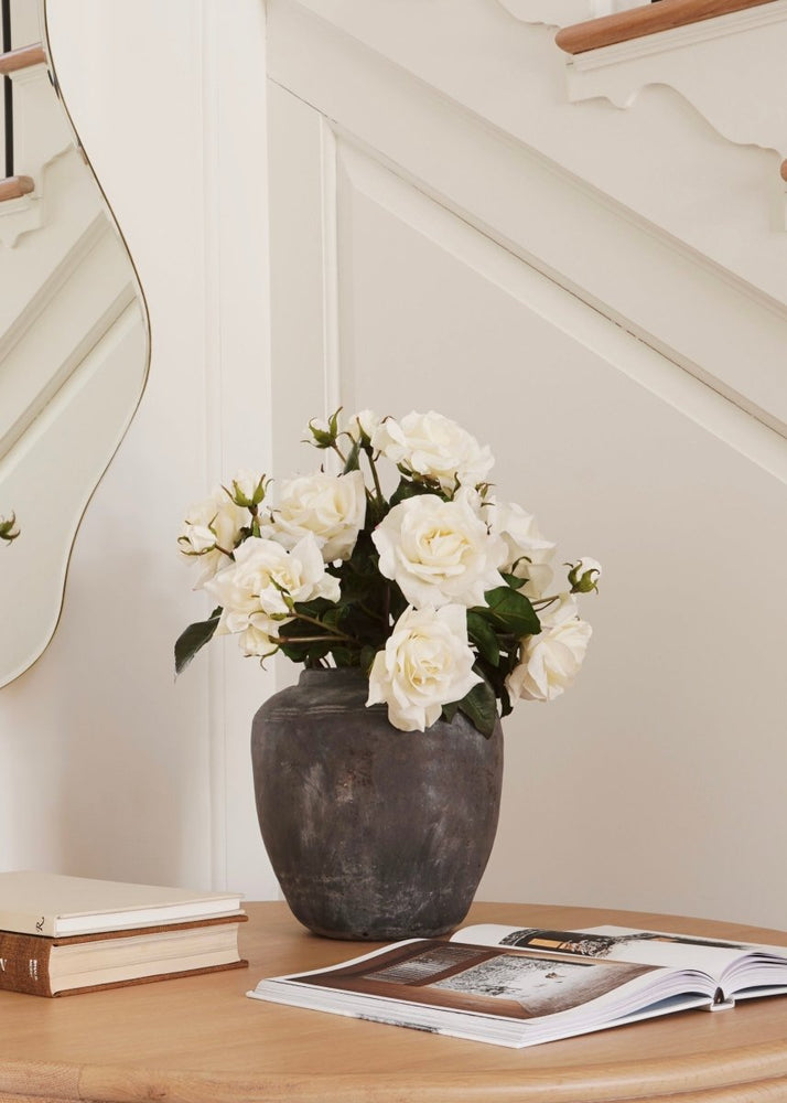 
                      
                        Afloral Cream White Real Touch Juliet English Rose - 22" - lily & onyx
                      
                    