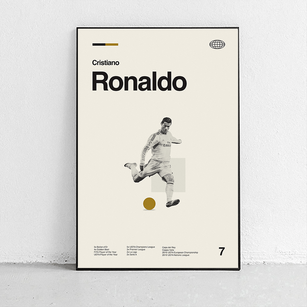 Sandgrain Studio Cristiano Ronaldo - lily & onyx