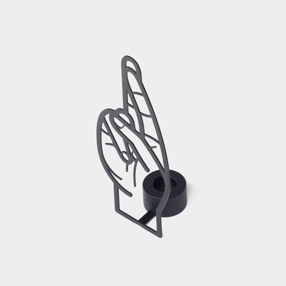 
                      
                        CandleHand Taper Candle Holder - Crossed Fingers
                      
                    