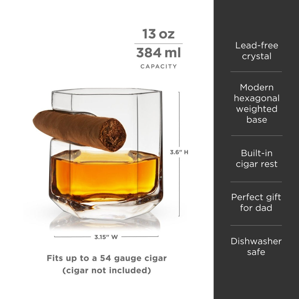 
                      
                        Viski Crystal Cigar Glass - lily & onyx
                      
                    
