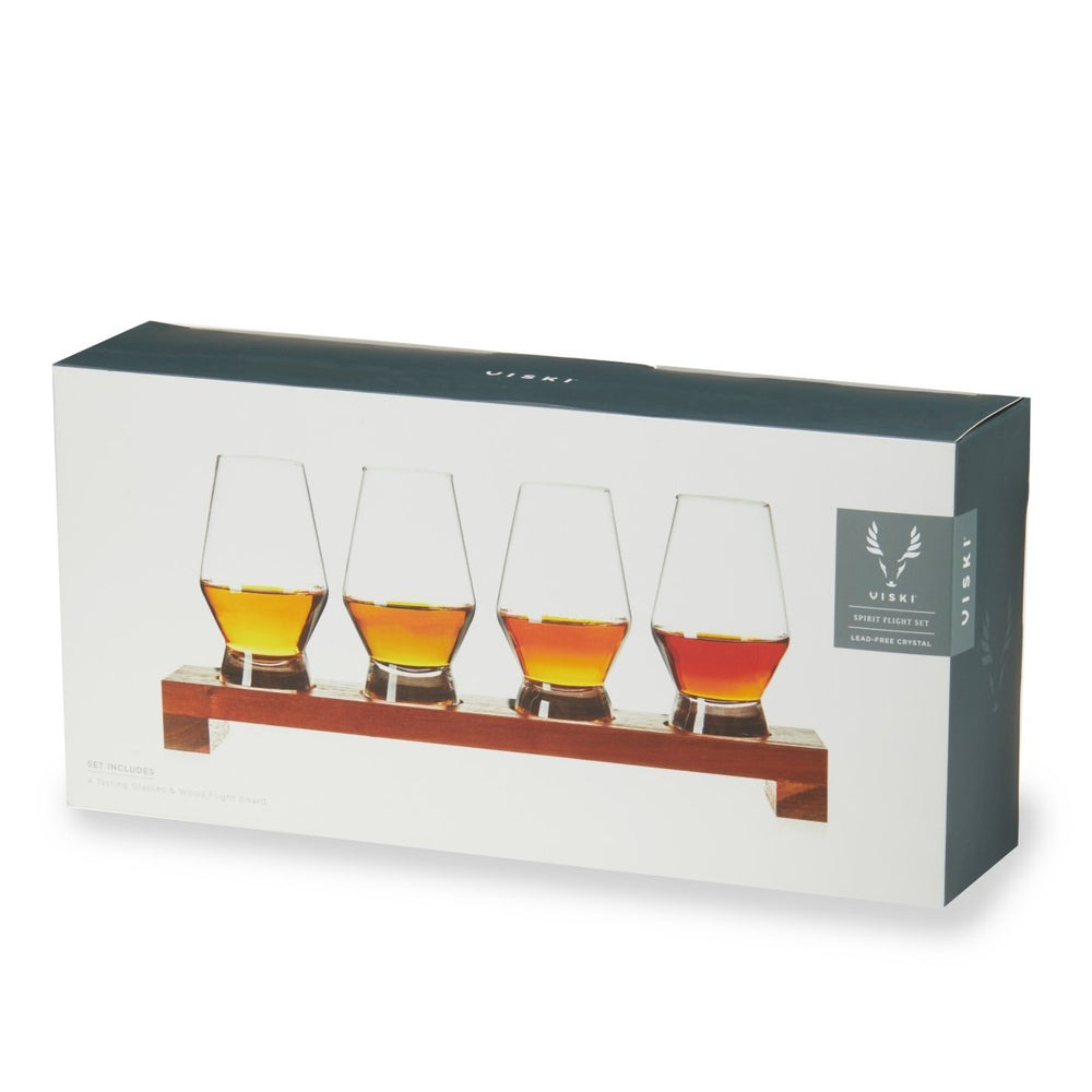 
                      
                        Viski Crystal Spirit Glass Flight Set - lily & onyx
                      
                    