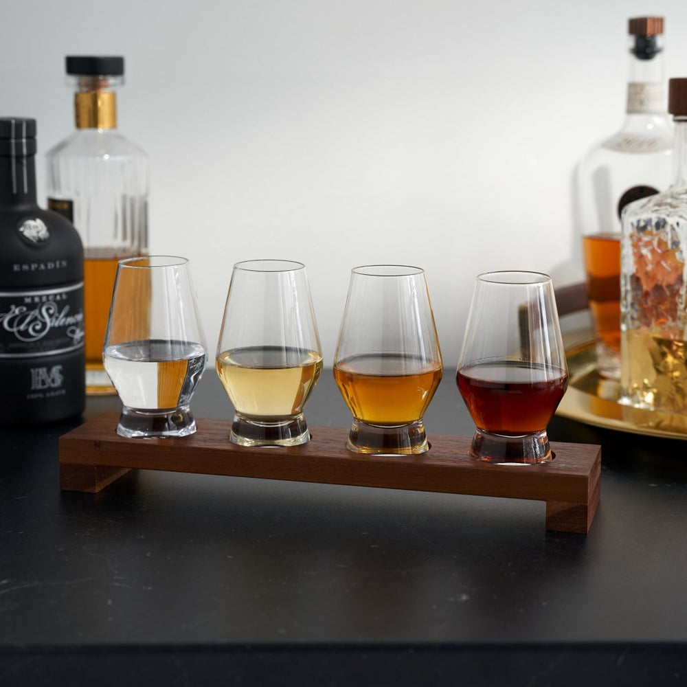 Viski Crystal Spirit Glass Flight Set - lily & onyx
