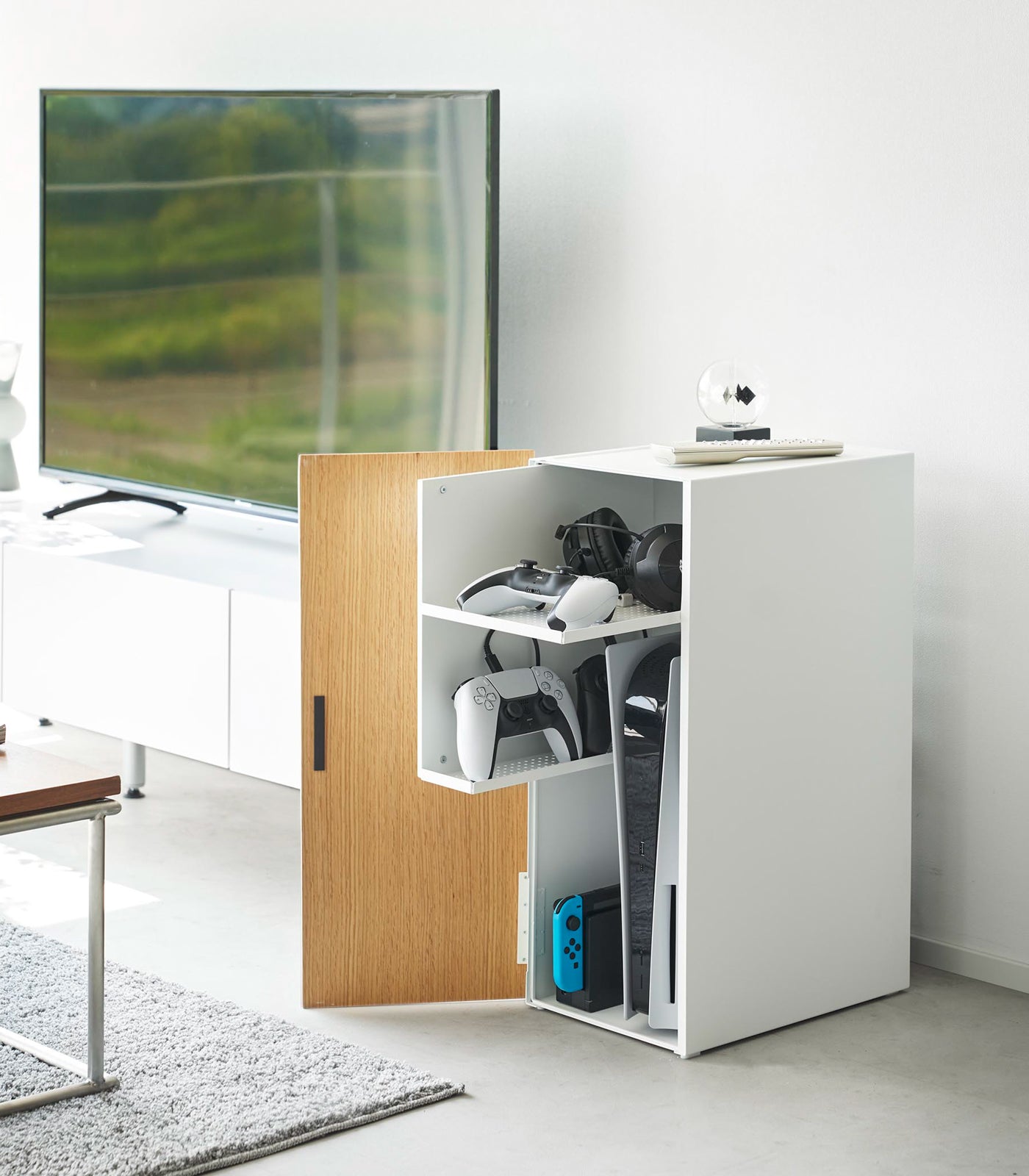 Video Game Storage Cabinet