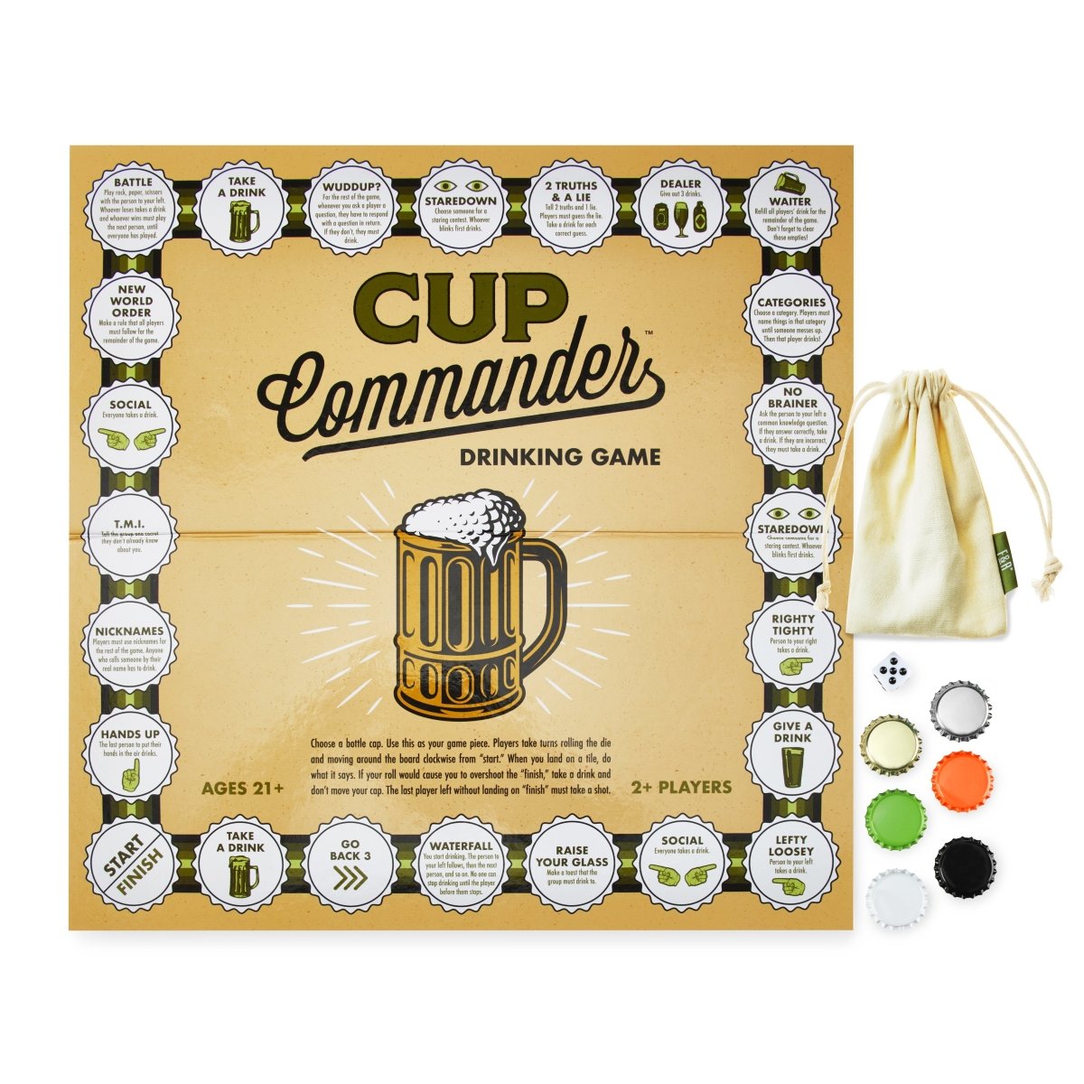 Foster & Rye Cup Commander Board Game - lily & onyx