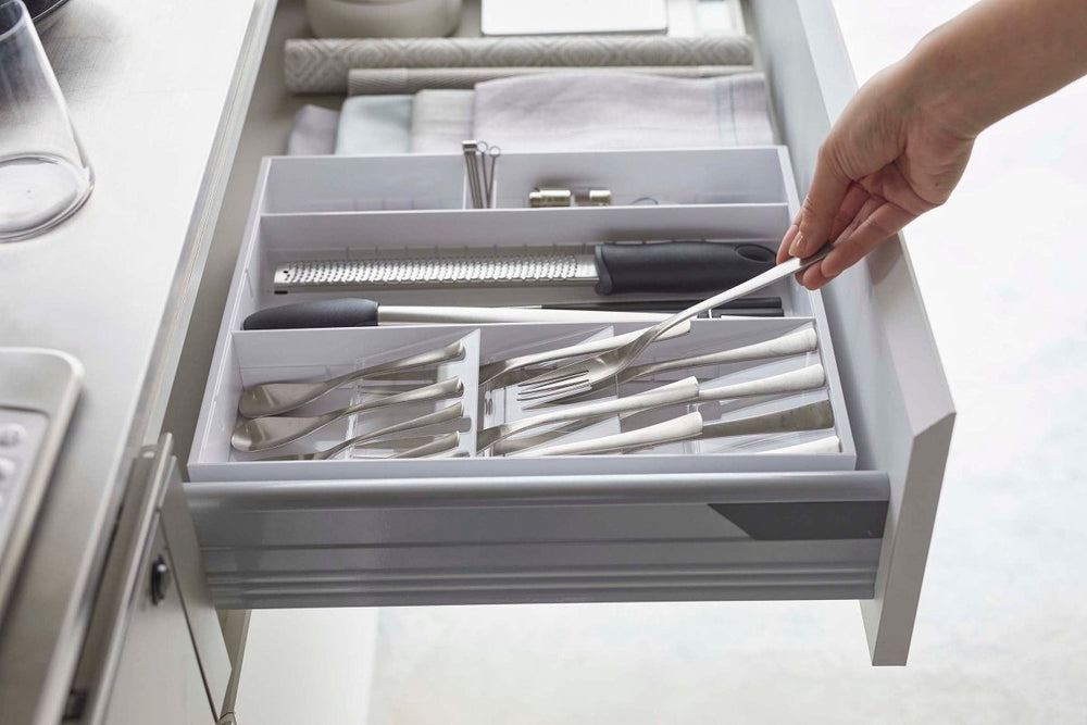 
                      
                        Yamazaki Home Cutlery Drawer Organizer - lily & onyx
                      
                    