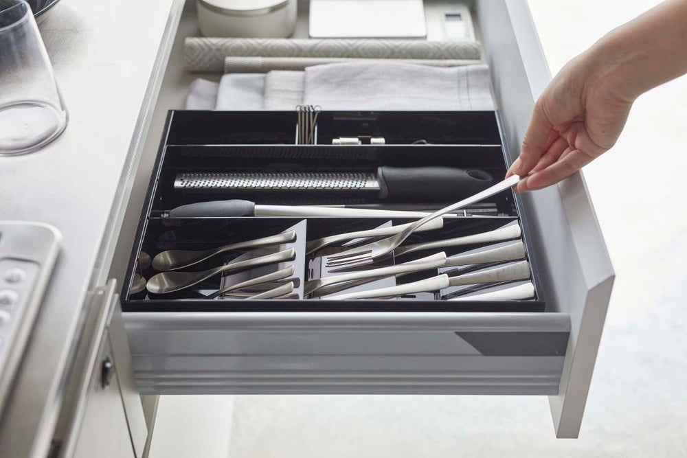 
                      
                        Yamazaki Home Cutlery Drawer Organizer - lily & onyx
                      
                    