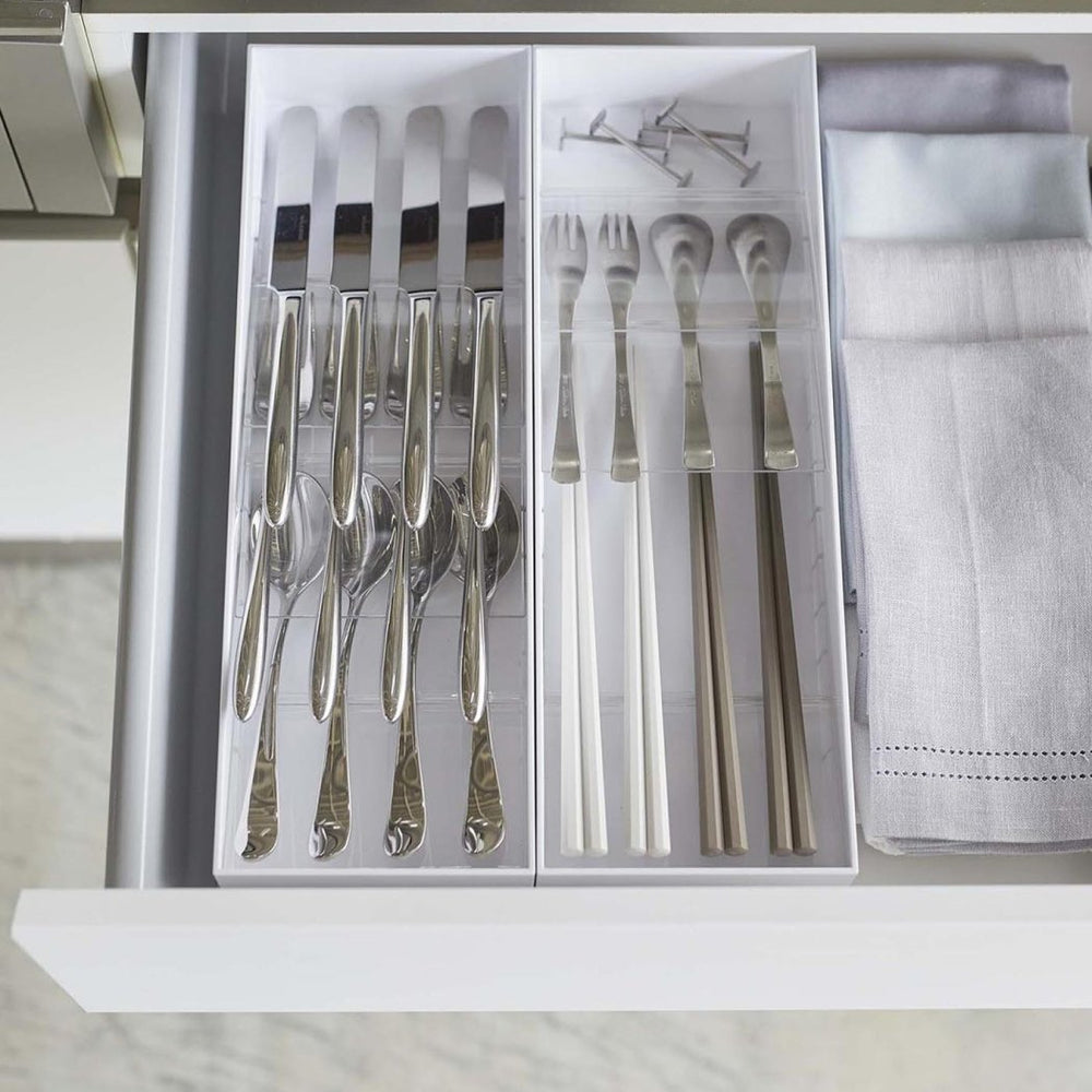 Yamazaki Home Cutlery Organizer, Compact - lily & onyx