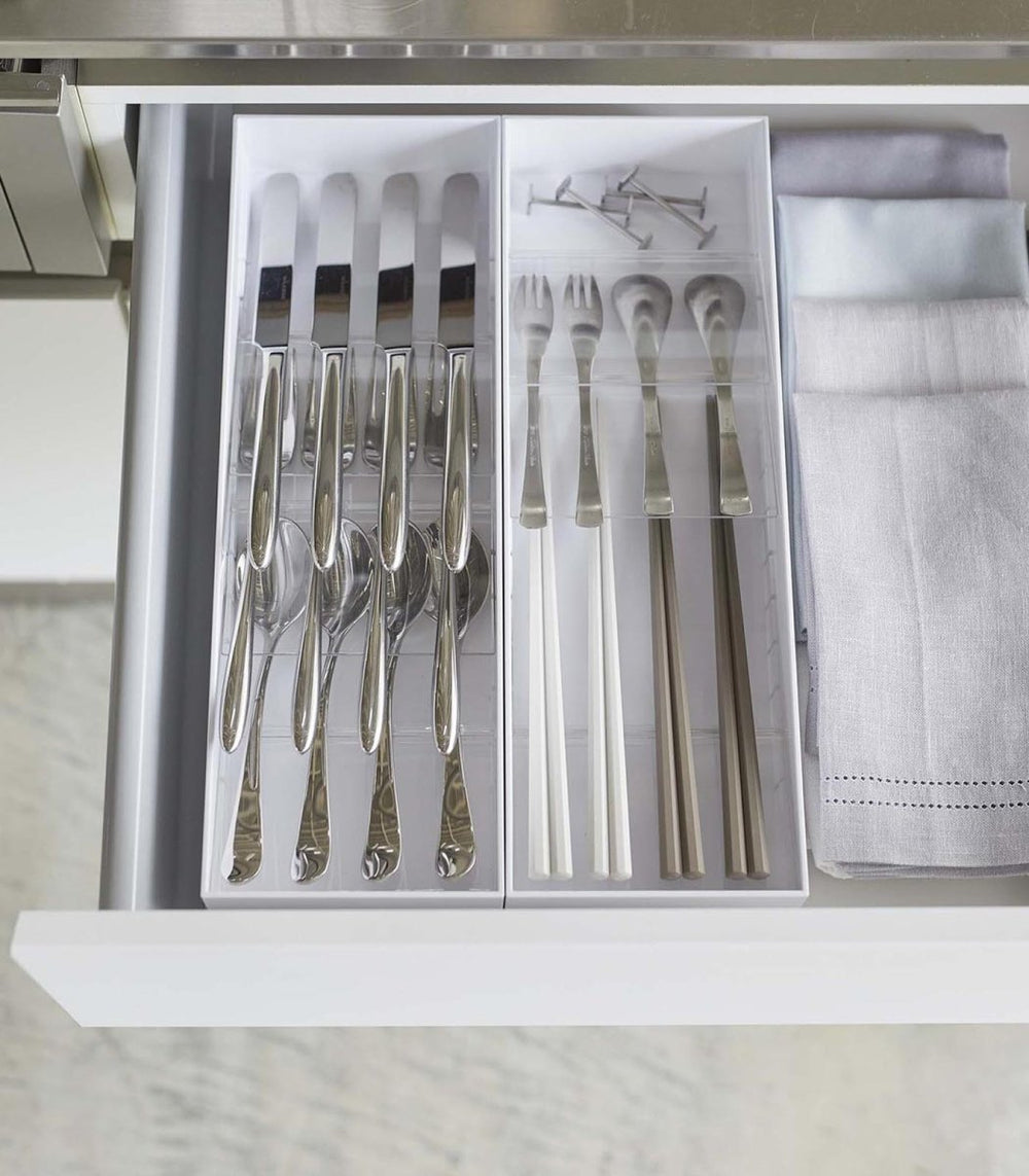 Yamazaki Home Cutlery Organizer, Compact - lily & onyx