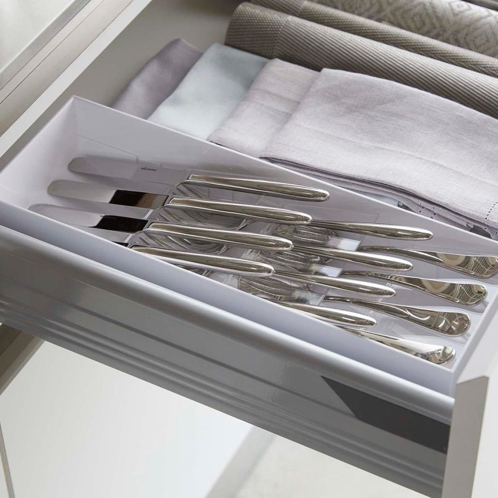 
                      
                        Yamazaki Home Cutlery Organizer, Compact - lily & onyx
                      
                    