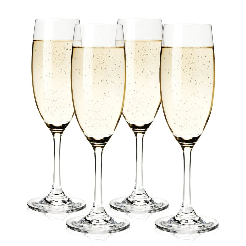 
                      
                        True Cuvée 7 oz Stemmed Champagne Flute, Set of 4 - lily & onyx
                      
                    