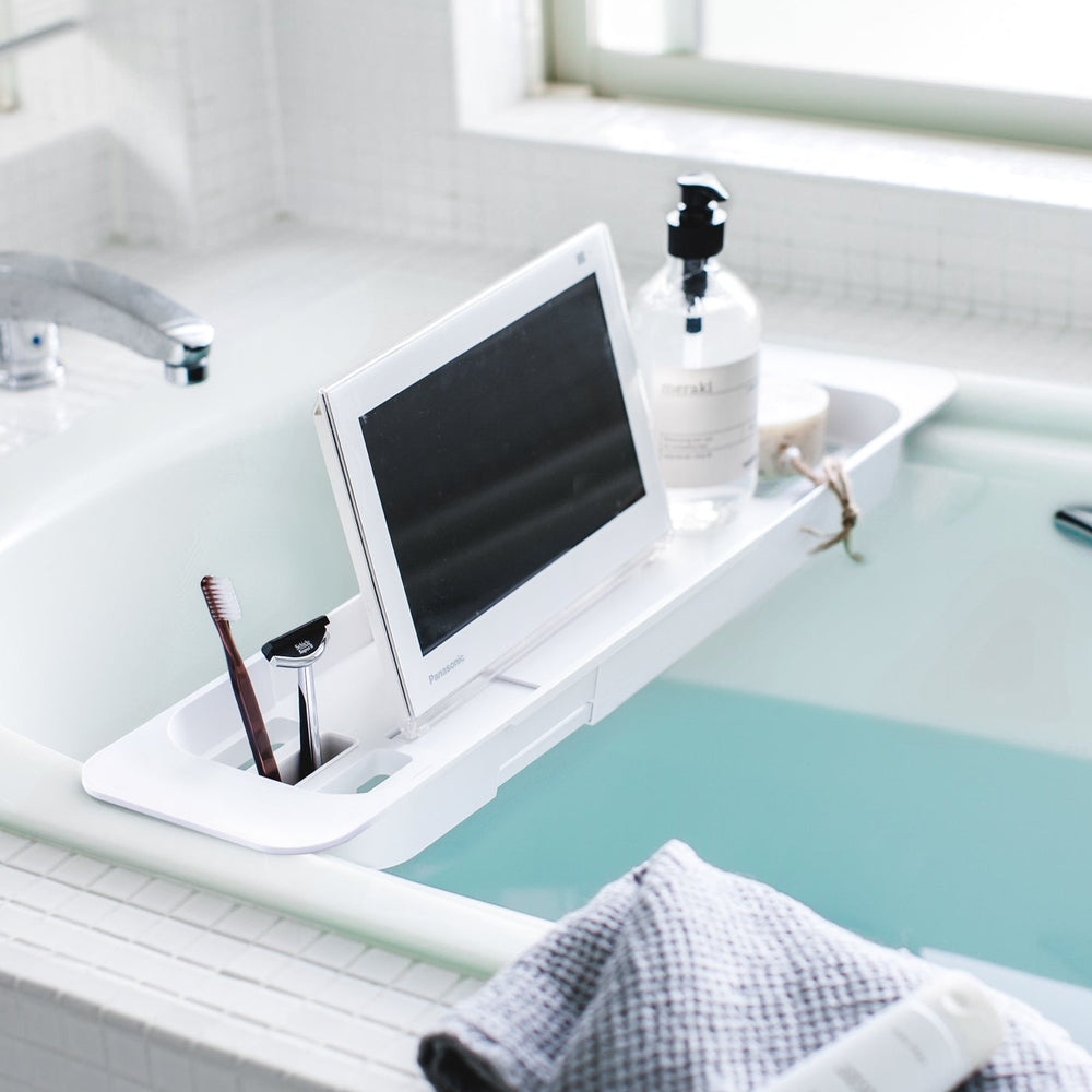 Expandable Bathtub Caddy, 2" H