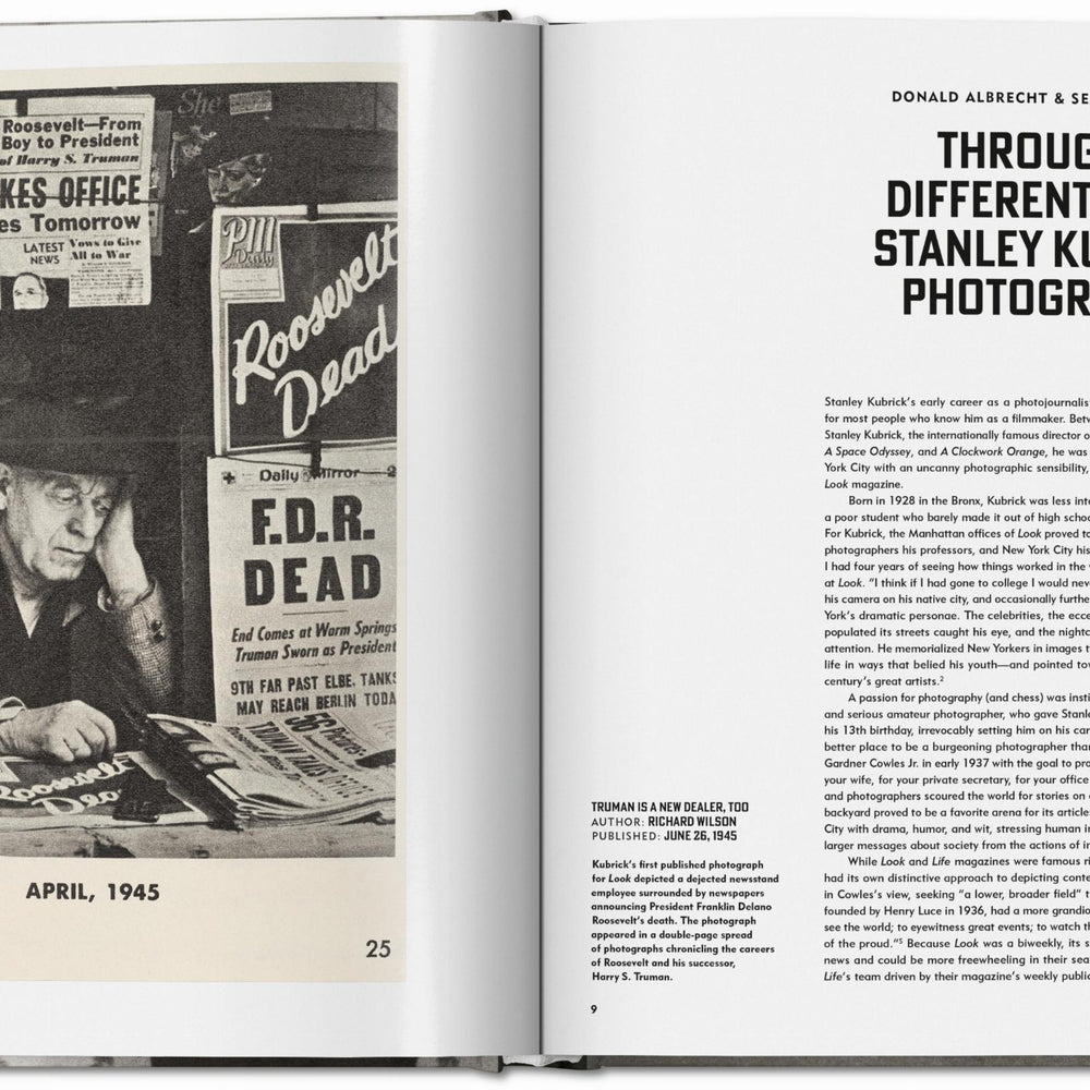 
                      
                        Stanley Kubrick Photographs. Through a Different Lens (German, French, English)
                      
                    