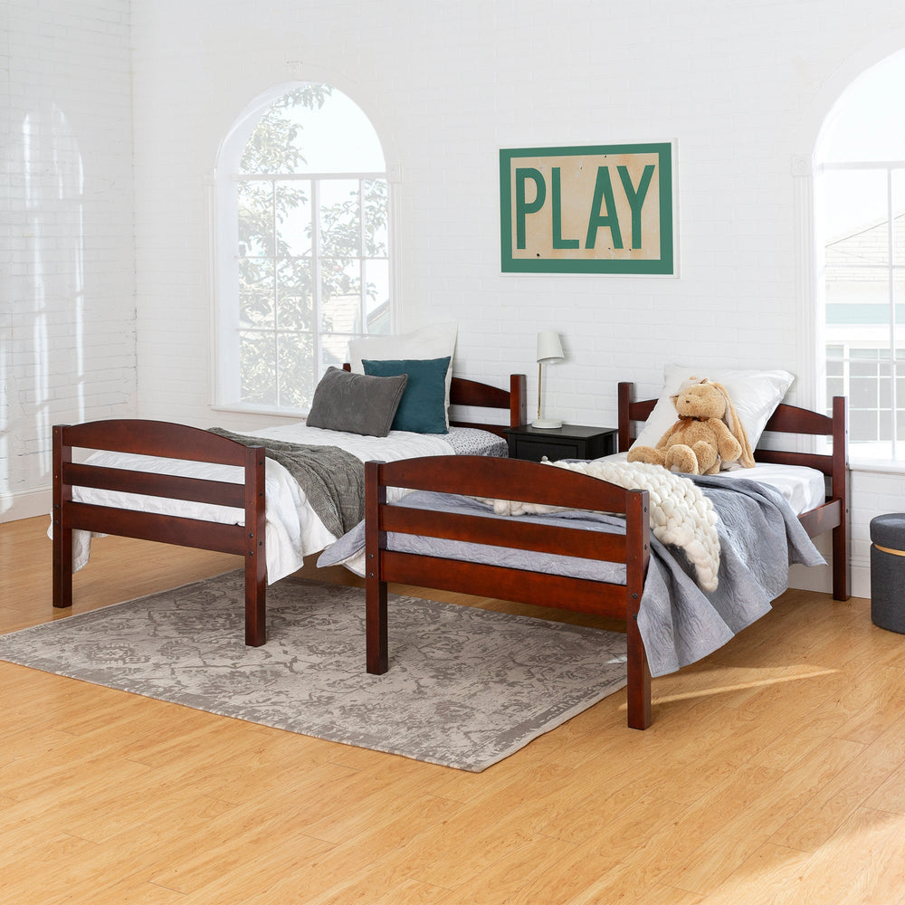 
                      
                        Carolina Transitional Solid Wood Twin-over-Twin Bunk Bed
                      
                    