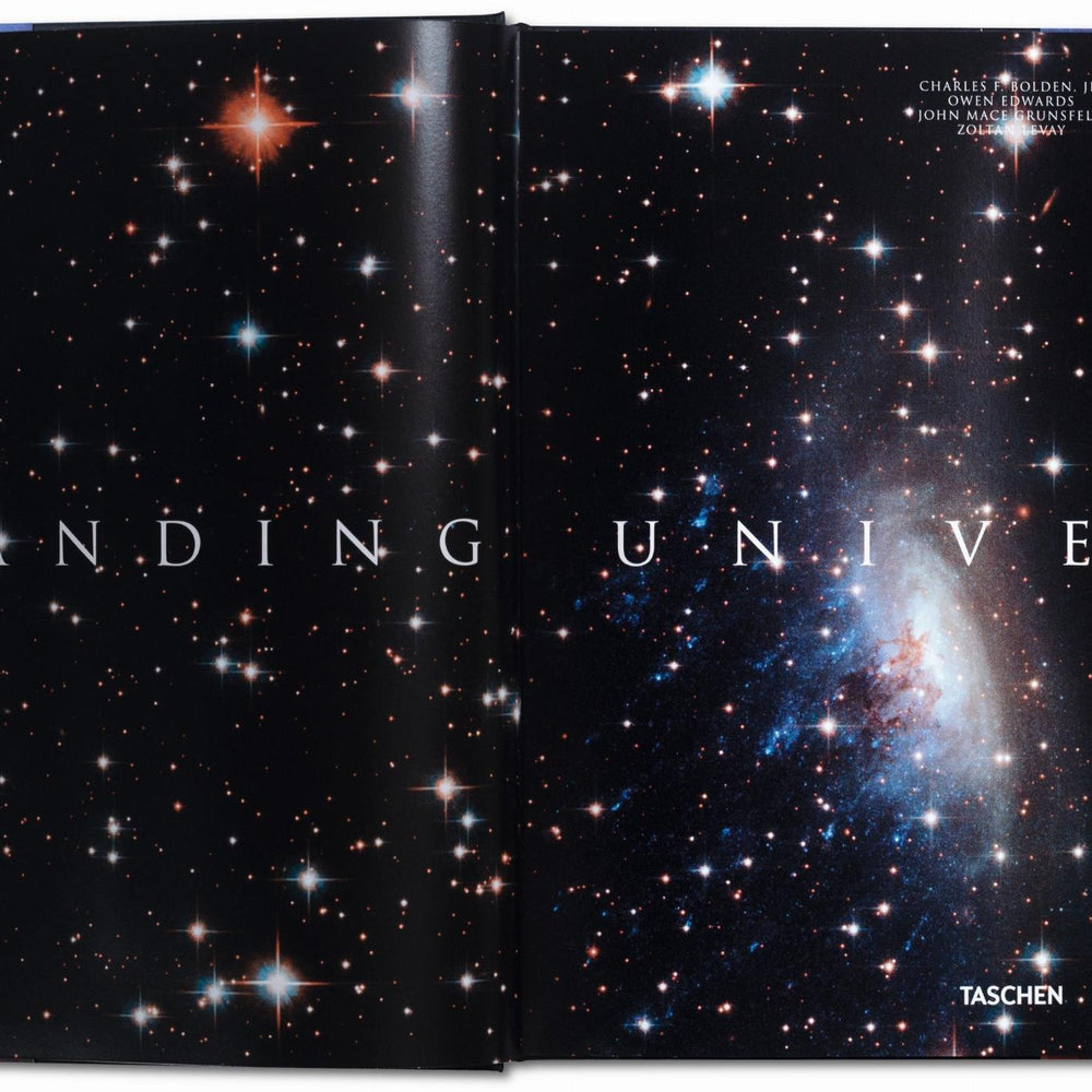 
                      
                        Expanding Universe. The Hubble Space Telescope (German, French, English)
                      
                    