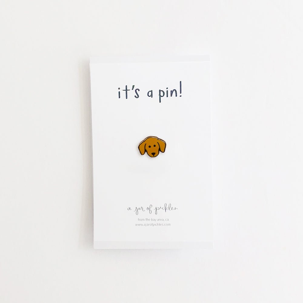 A Jar of Pickles Dachshund Dog Pin - lily & onyx