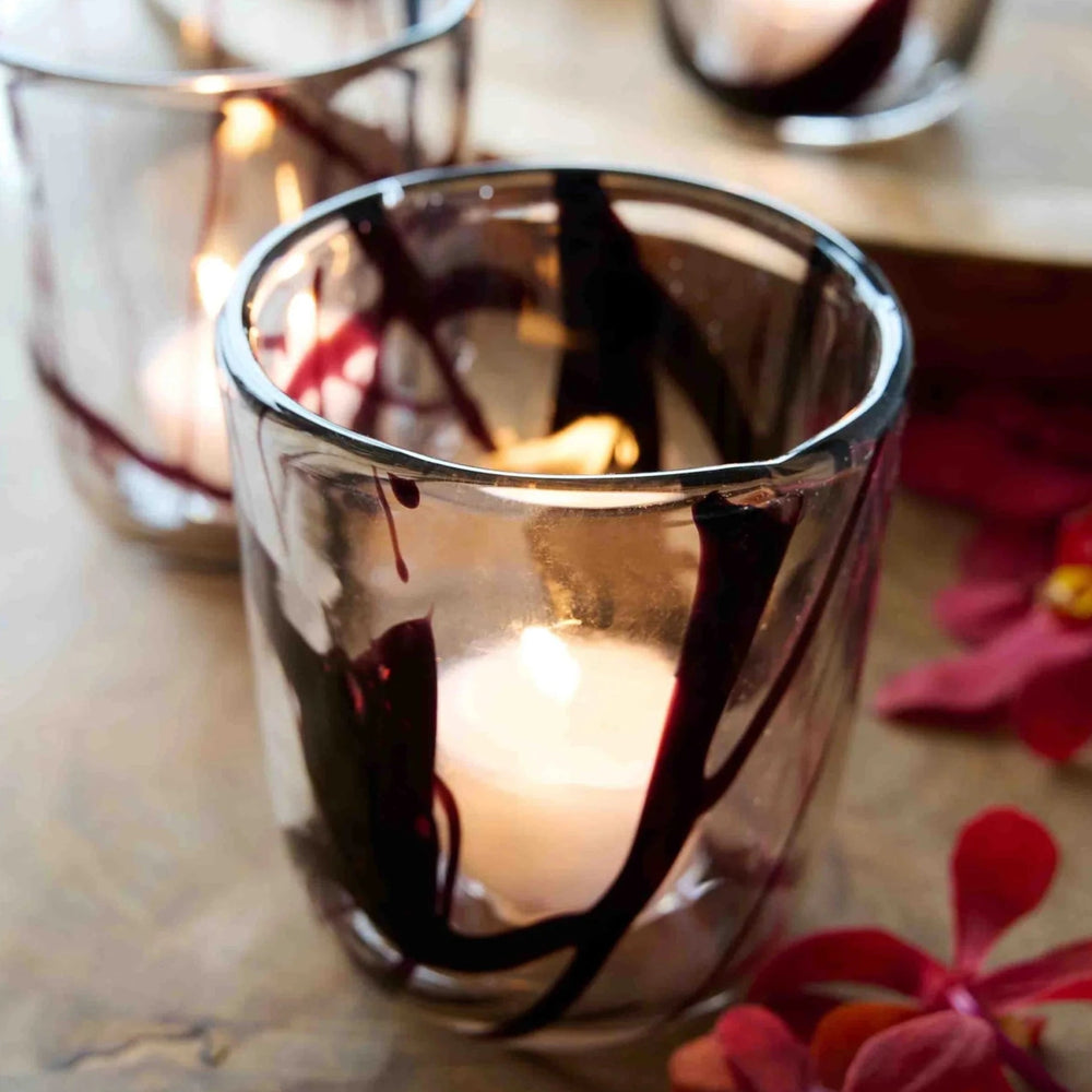
                      
                        texxture Dalby™ Mouth Blown Glass Votive - lily & onyx
                      
                    