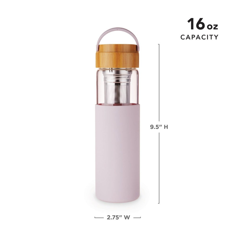 
                      
                        Pinky Up Tea Dana Glass Travel Mug in Lavender - lily & onyx
                      
                    