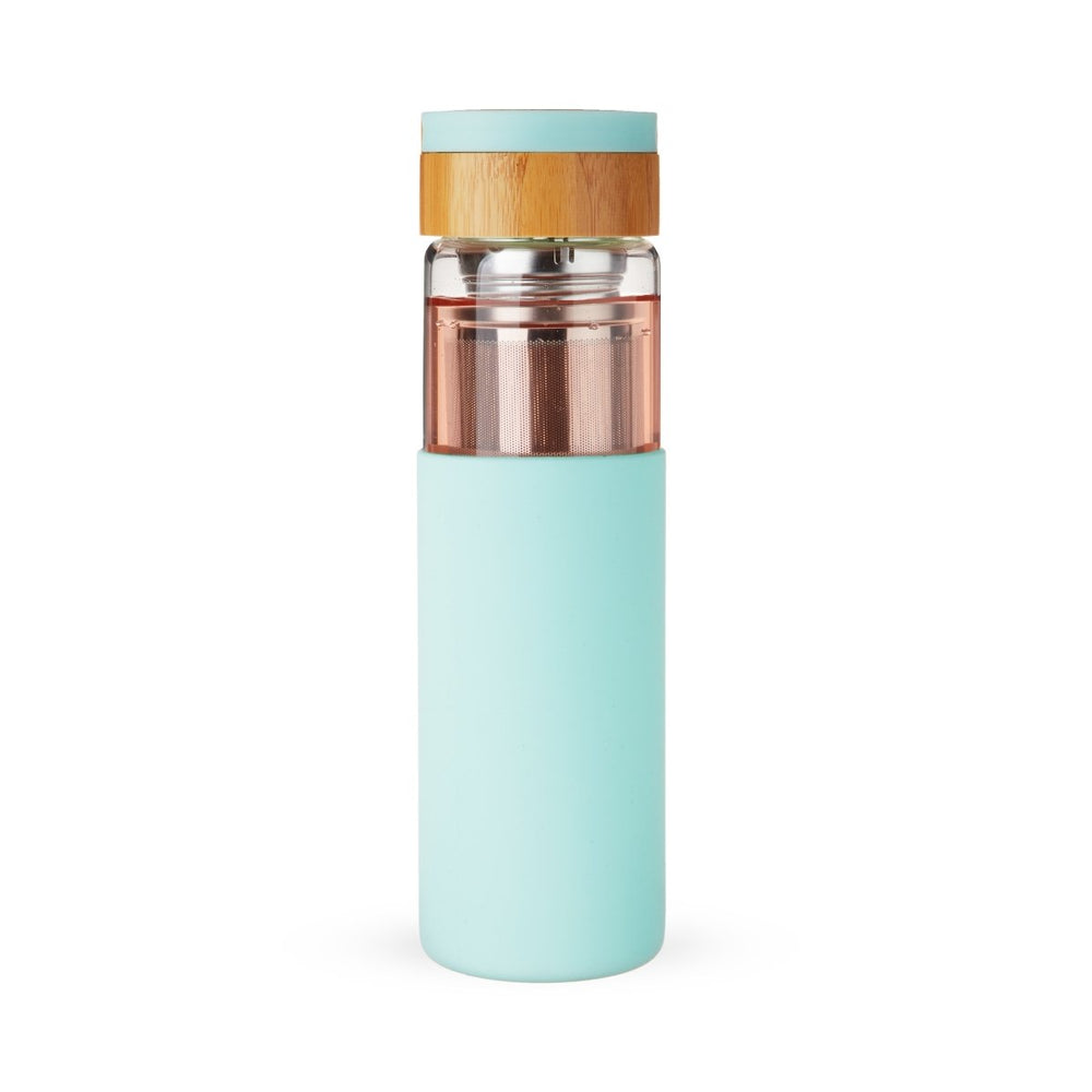 
                      
                        Pinky Up Tea Dana Glass Travel Mug in Turquoise - lily & onyx
                      
                    