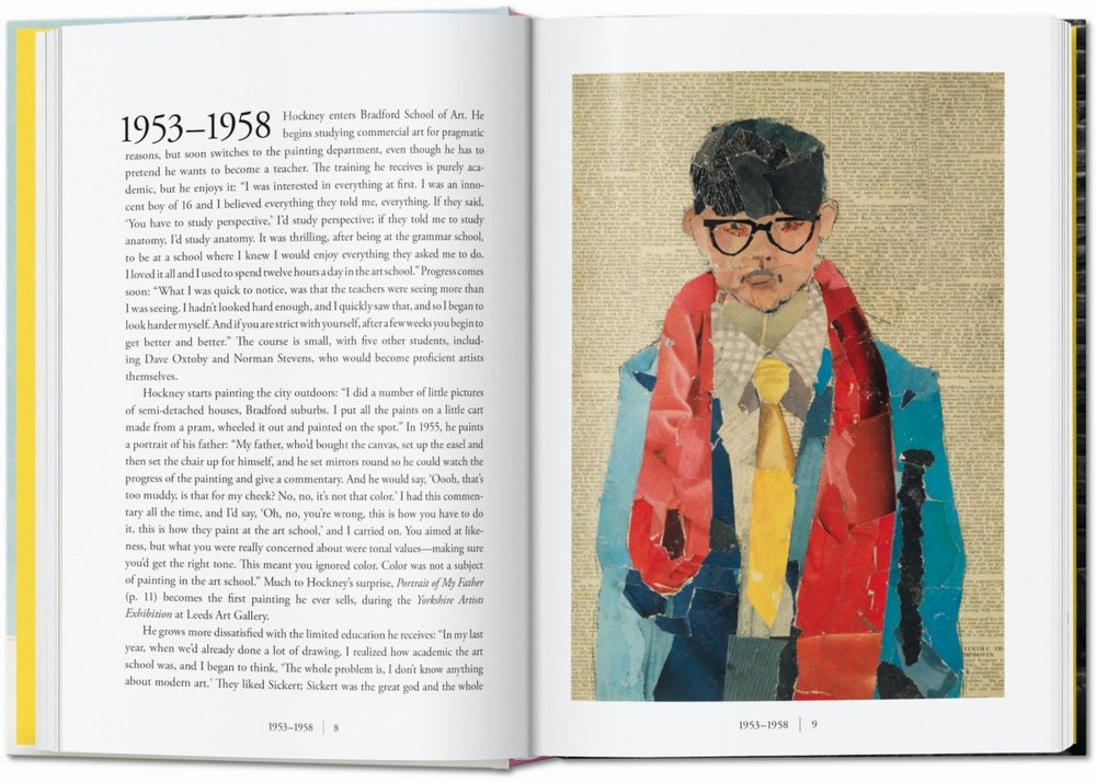 TASCHEN David Hockney. A Chronology. 40th Ed. (English) - lily & onyx