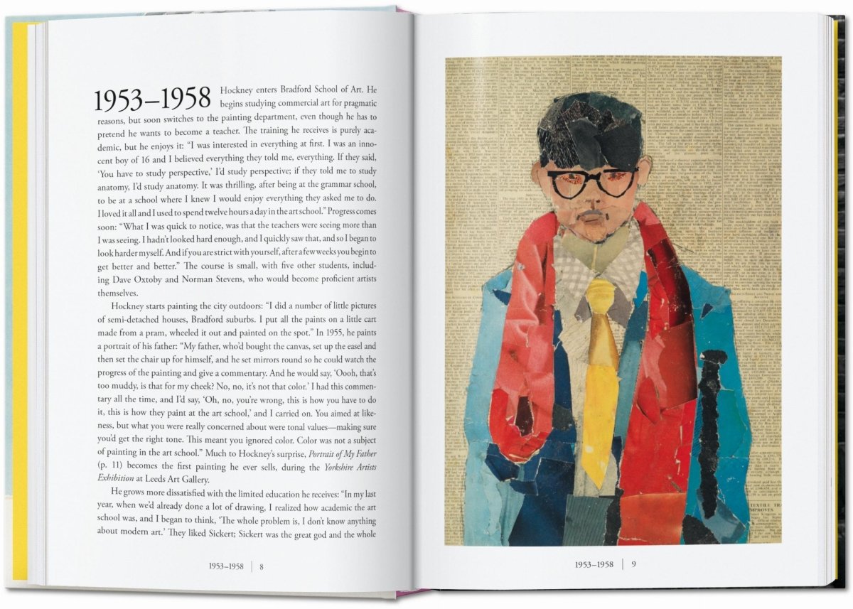 TASCHEN David Hockney. A Chronology. 40th Ed. (English) - lily & onyx