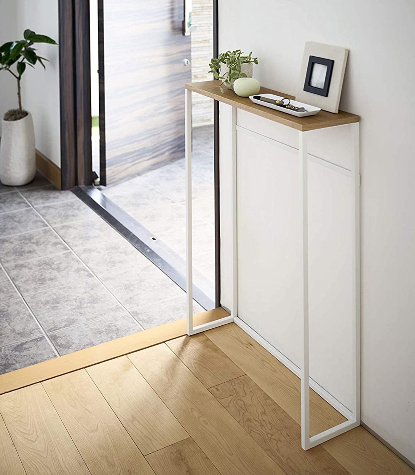 Narrow Entryway Console Table, 32" H