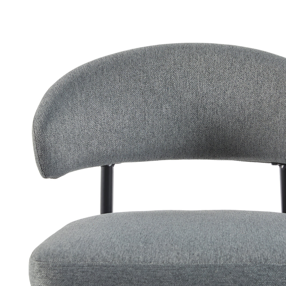 
                      
                        Alexis Modern Curved Back Upholstered Dining Chair, Set of 2
                      
                    