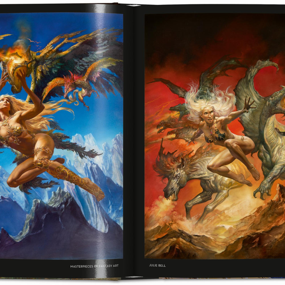 Masterpieces of Fantasy Art. 40th Ed. (German, French, English)